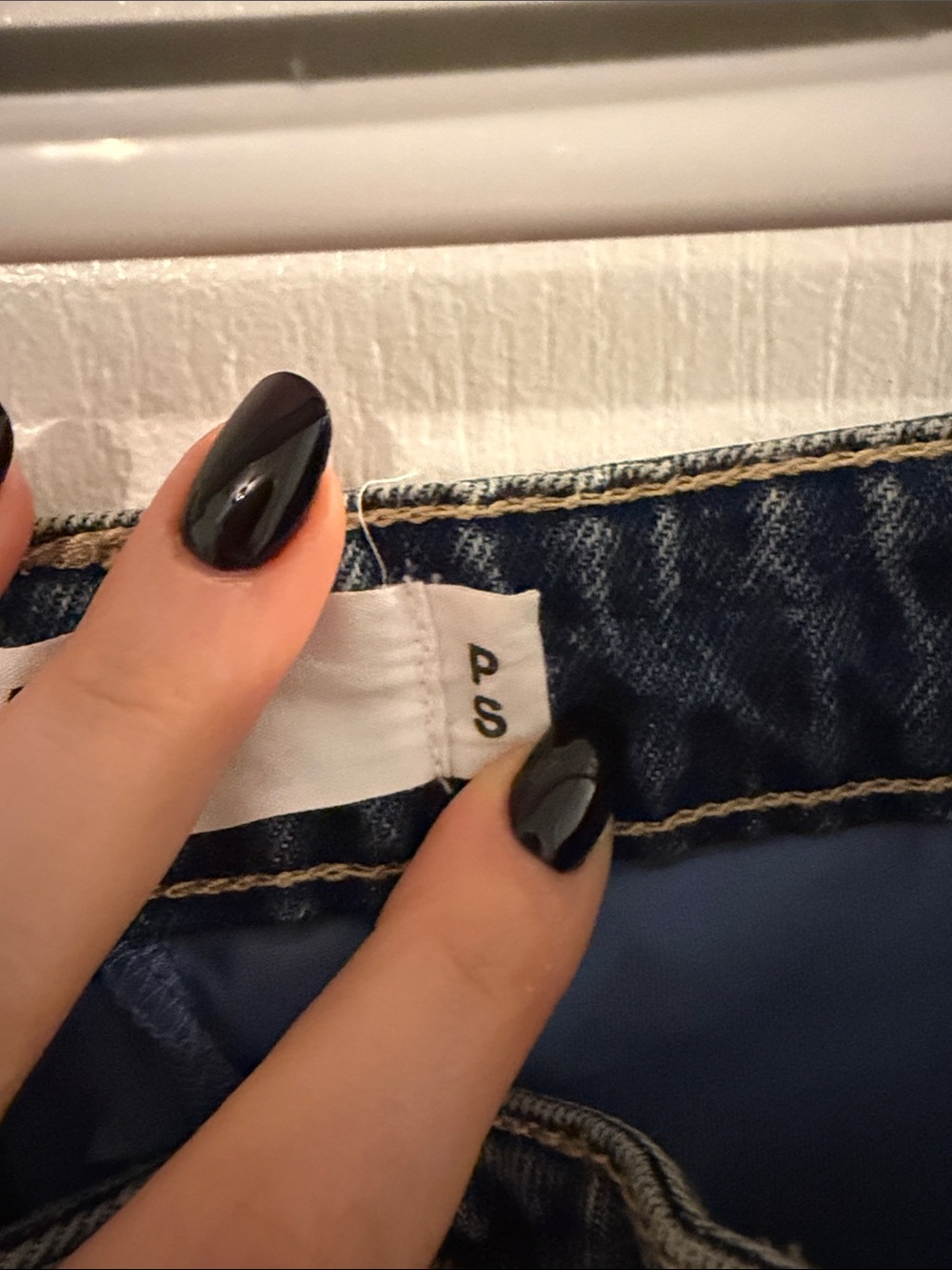 Garage Micro Denim Skirt - Picture 3 of 3